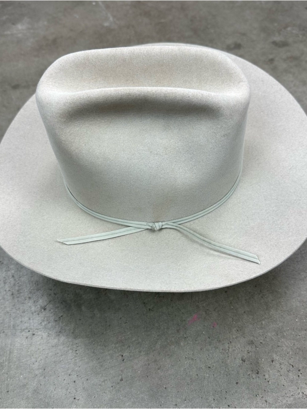 Vintage Stetson Rancher Silverbelly 4 X Beaver Cowboy Hat - Picture 2 of 11